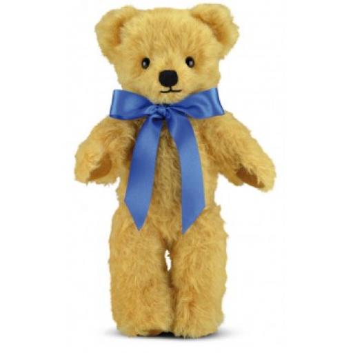 London Curly Gold 16 inch with Growl Merrythought Traditional Teddy Bear