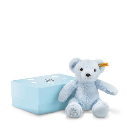 My First Steiff Teddy Bear Blue